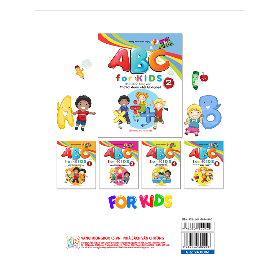 ABC For KIDS – Bé Vui Học Tiếng Anh Thử Tài Đoán Chữ Alphabet