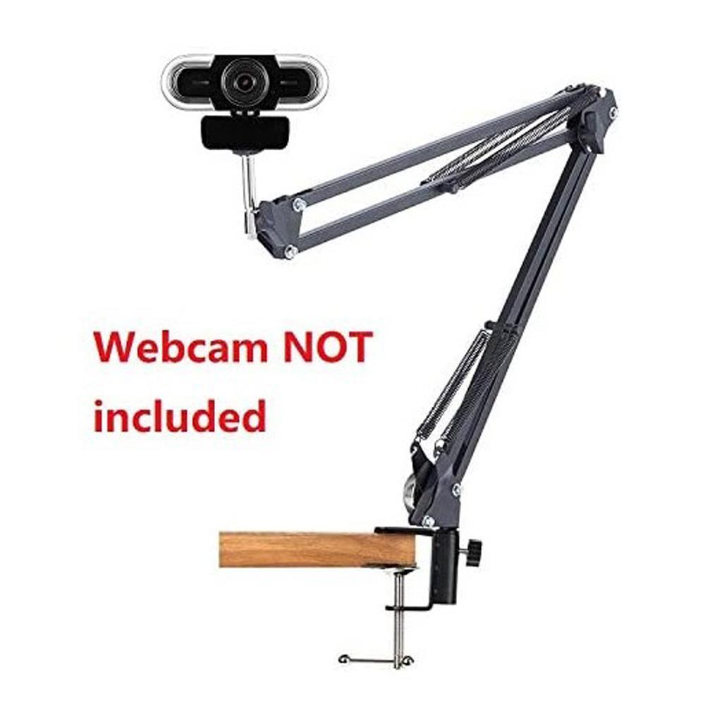 2 Pcs Webcam Mount Clip Table Clamp Stand Holder for Logitech Webcam C922 C930e