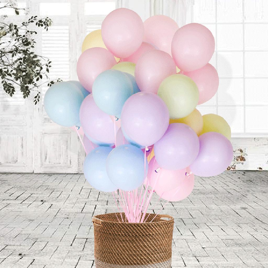 30 Latex Balloons for Birthday Party,Wedding Baby Shower Decoration Pink