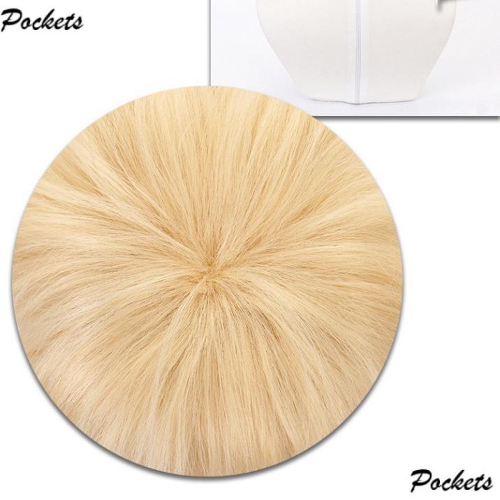 Wig/ Tóc Giả cosplay Nhân Vật Bakugou Katsuki - Boku no Hero màu vàng tại