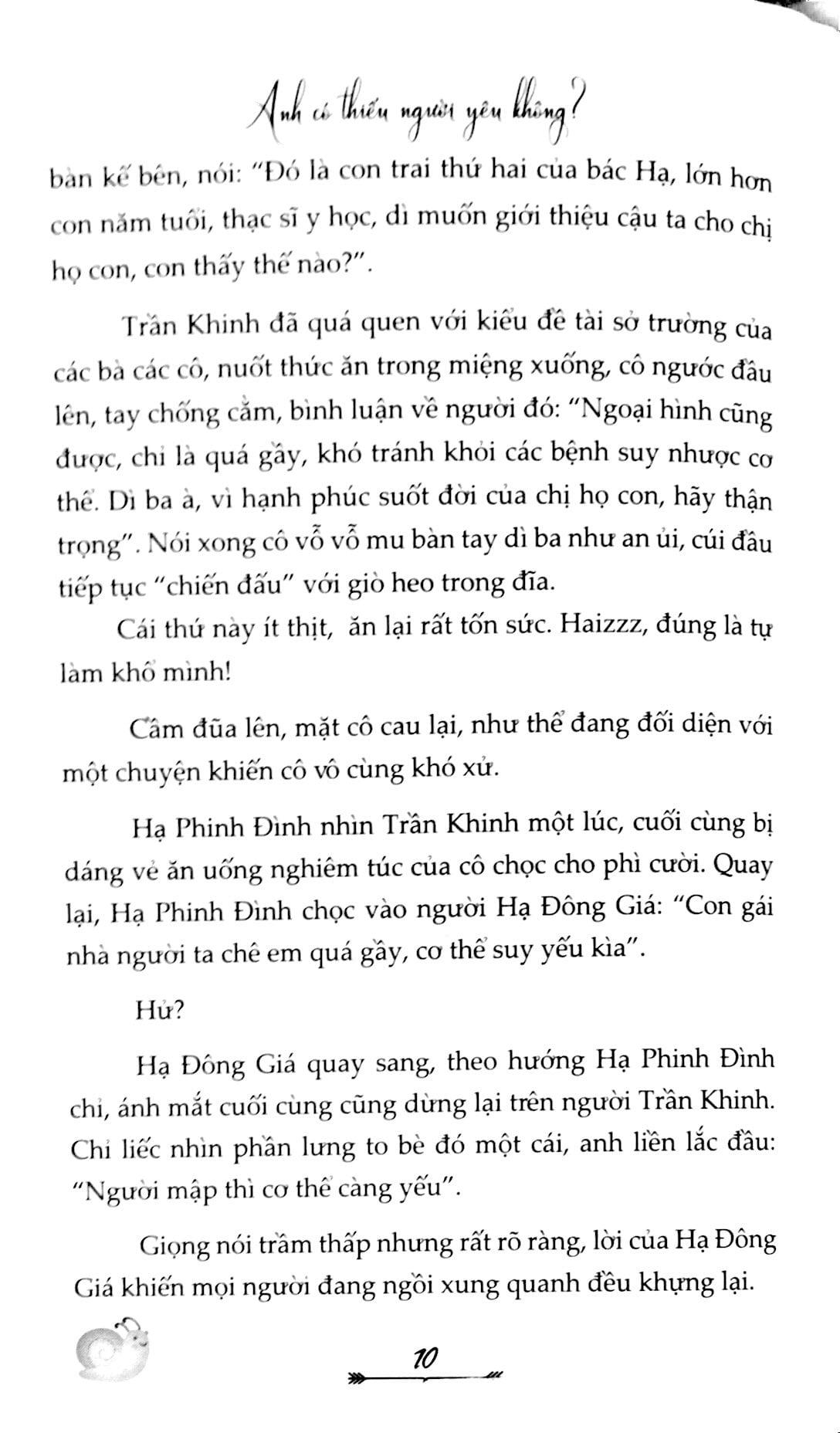 Anh Có Thiếu Người Yêu Không?