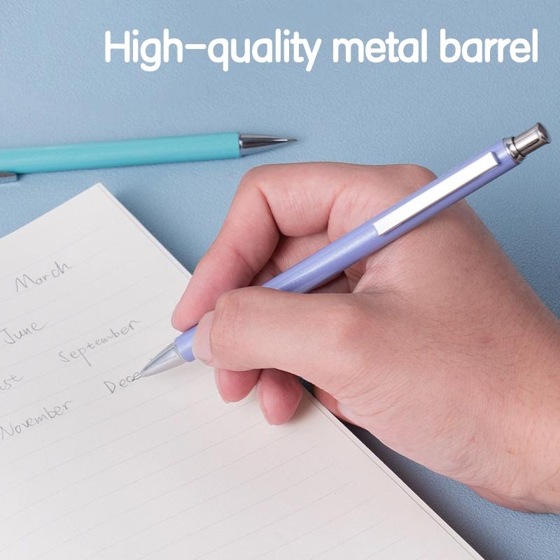 Bút Chì Bấm Kim Loại 0.5 mm - Deli EU501-05 (Màu Thân Bút Giao Ngẫu Nhiên)