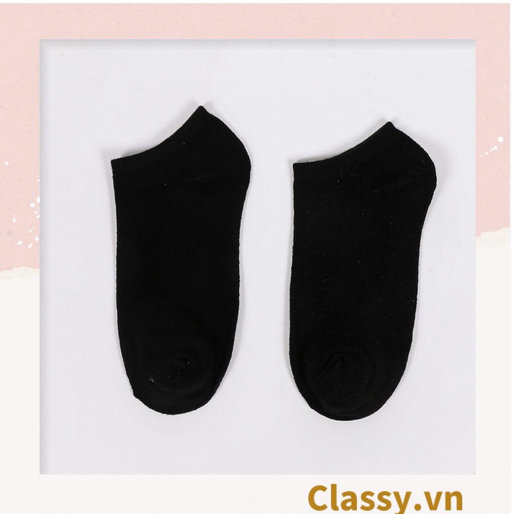 Tất cổ ngắn Classy, vớ cổ ngăn cotton dày dặn, phù hợp cả nam và nữ G1406