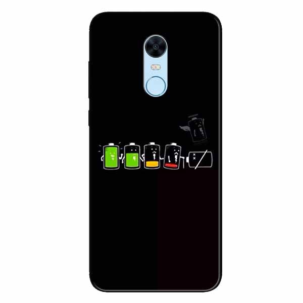 Ốp lưng in cho Xiaomi Redmi Note 5/ Redmi 5 Plus Cạn Pin