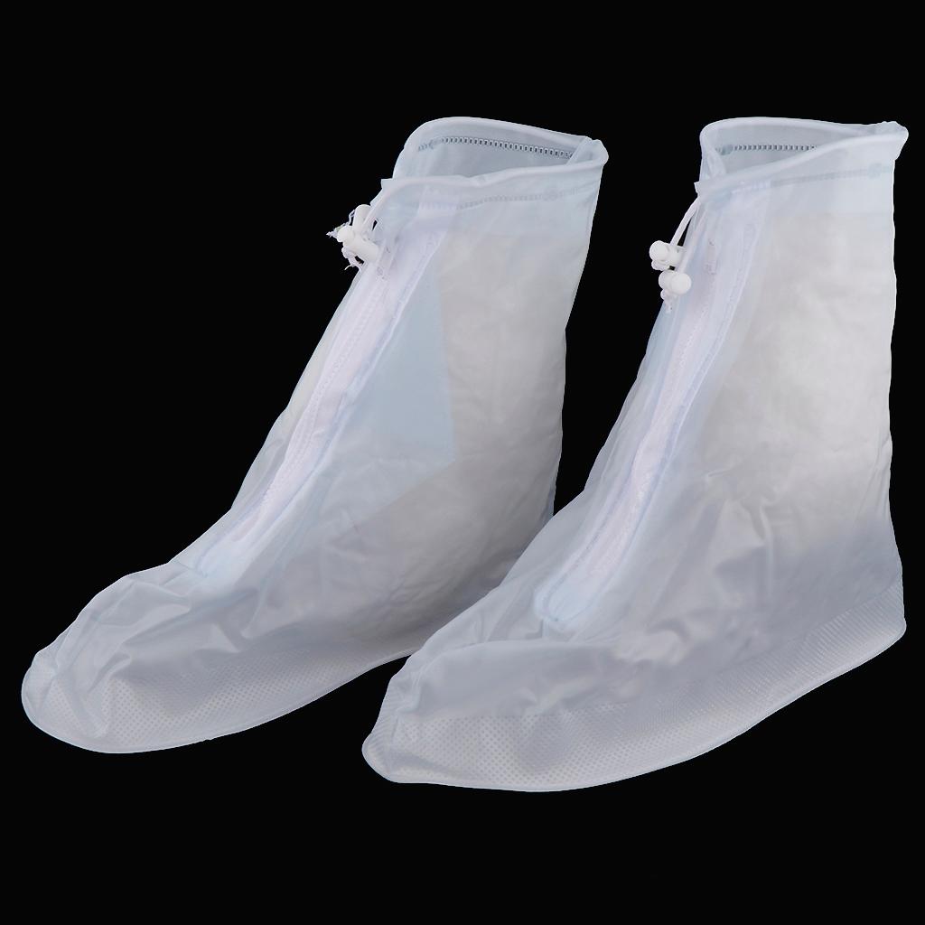 Waterproof Rain Boot Cover Unisex Reusable Rain Snow Galoshes S