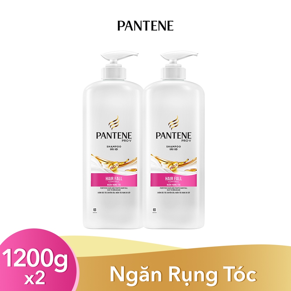 Combo 2 Dầu Gội PANTENE Ngăn Rụng Tóc 1.2L