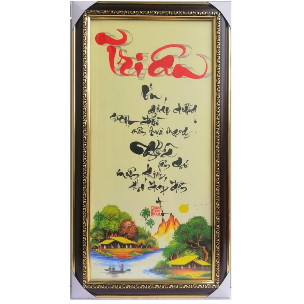 Quà tặng Thầy cô 20/11.Thư pháp TRI ÂN THẦY CÔ,Quà tặng sinh nhật thầy cô. Quà tết Thầy cô. Quà 8/3