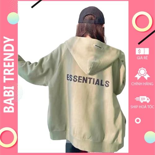 Áo hoodie zip nam nữ phong cách ovesize nỉ siêu đẹp Unisex Form Rộng – ST10 - babitrendy