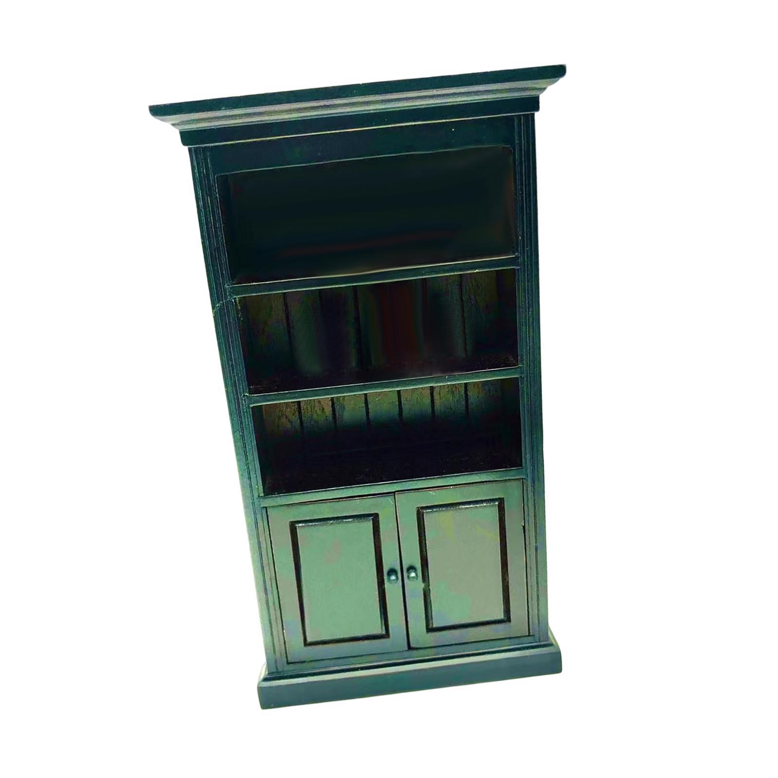 1/12 Miniature Furniture Decoration Wooden Ornament Gifts Furnishings for Dollhouse Bedroom