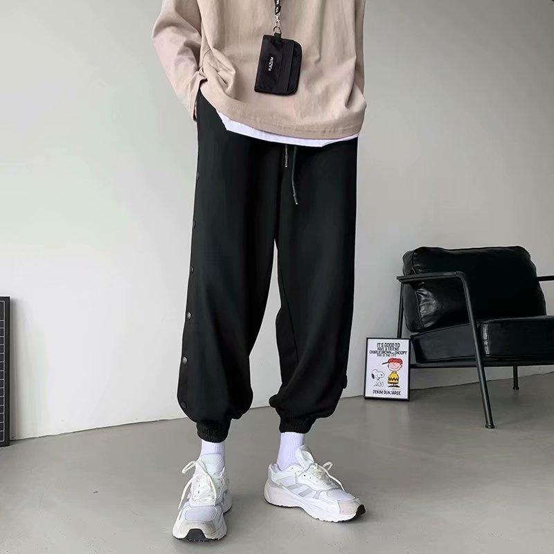 Quần dài ống rộng size S-3XL phong cách Hàn Quốc thời trang cho nam