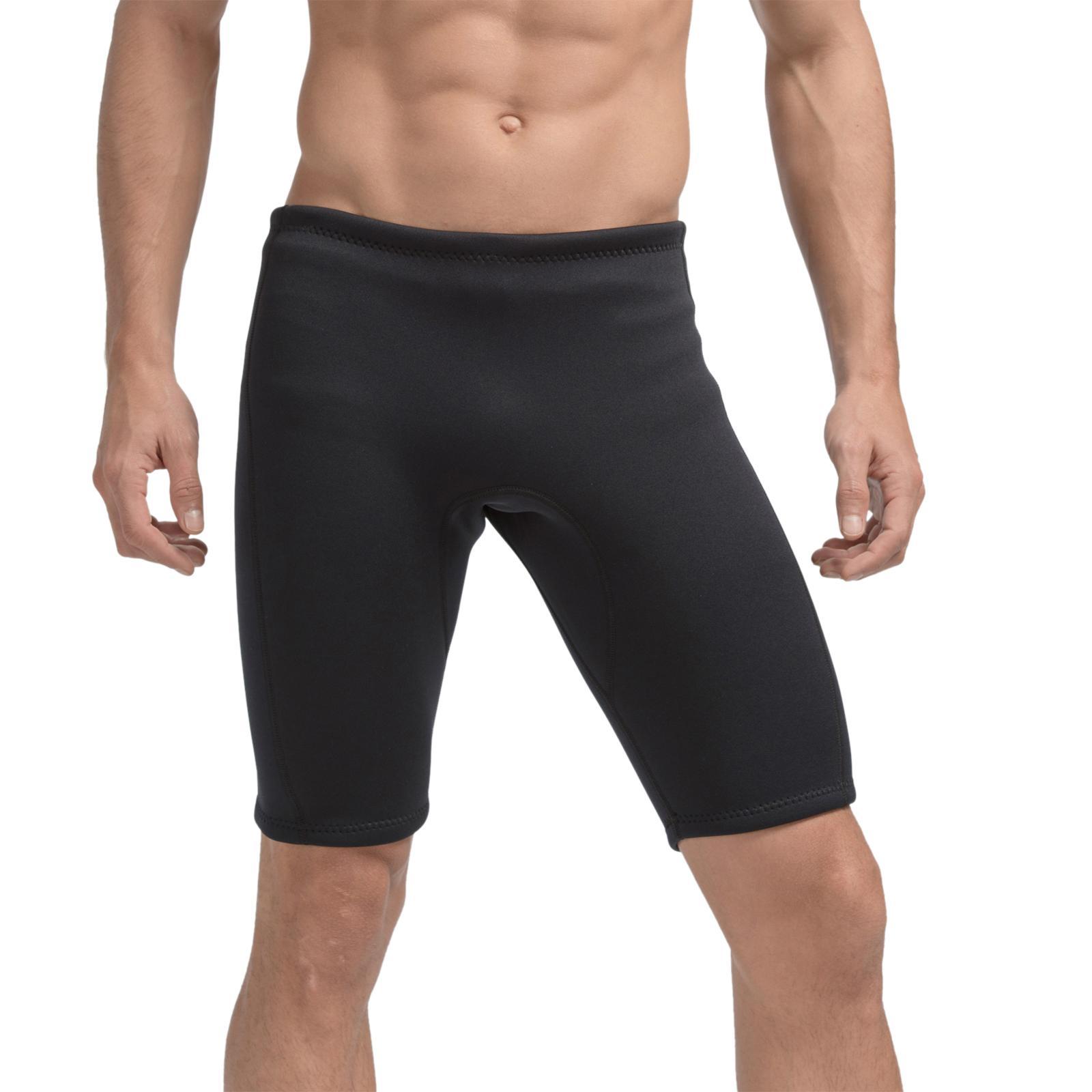 Mens Wetsuit Shorts Outdoor Swimming Pants, 3mm Neoprene Diving Wet Suit Trunks Trousers for Surfing Snorkeling Beach Water Sports