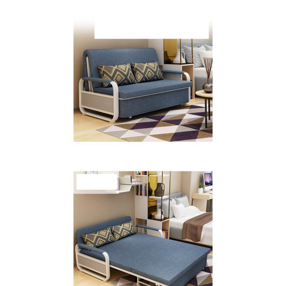 Sofa giường thông minh - Sofa bed gấp gọn cao cấp {màu nâu