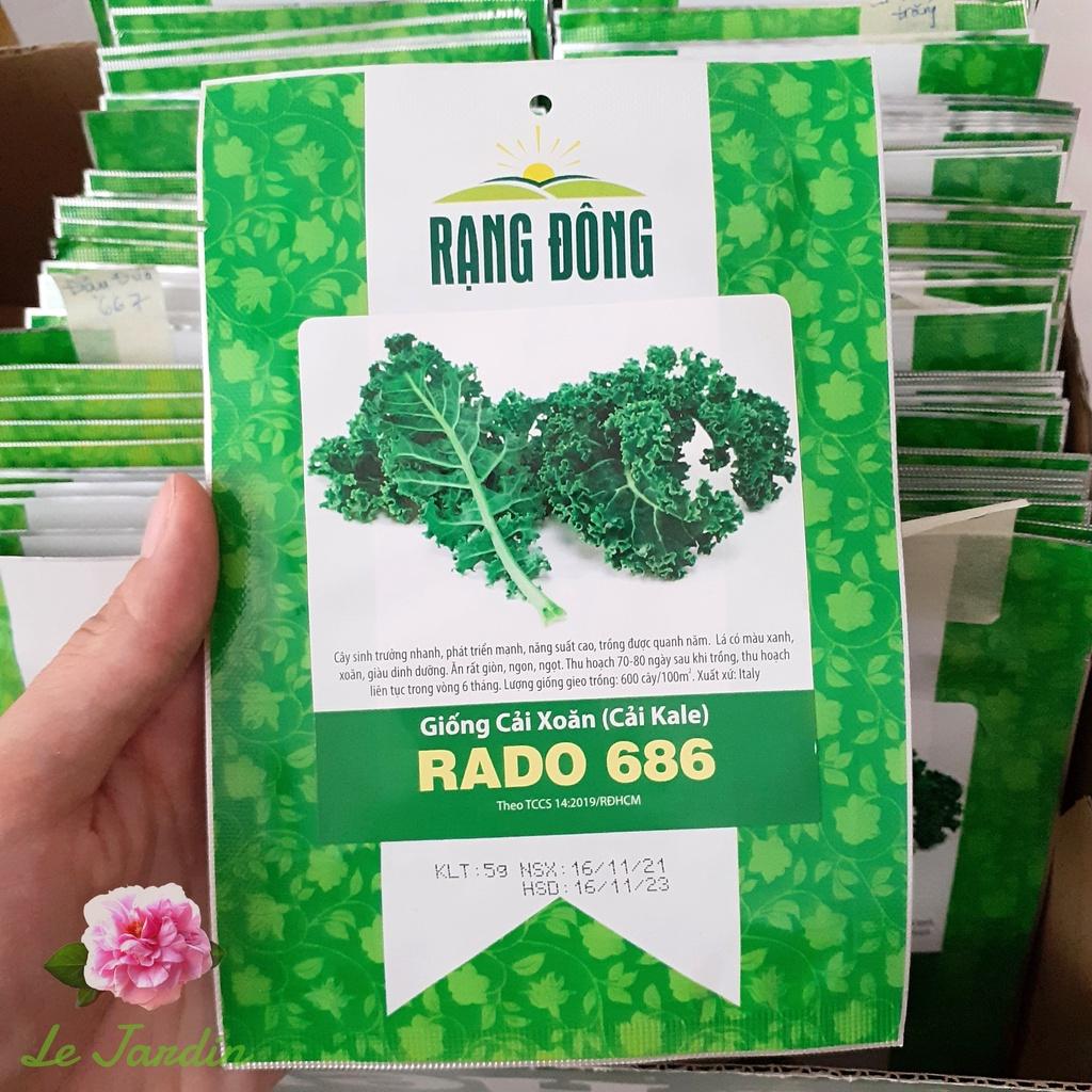 Hạt giống cải Kale Rado 686 gói 5gr - DỄ TRỒNG nhanh thu hoạch