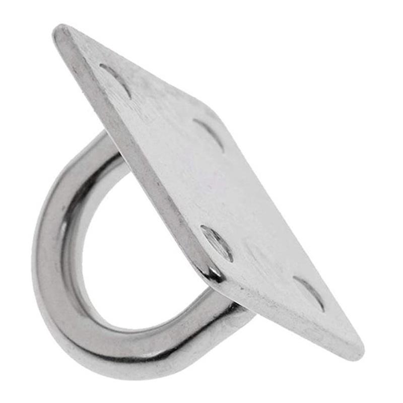 Bộ 2 Thanh Treo Treo Tường Hình Chữ U Móc Thép Không Gỉ Chịu Lực Đa Năng Võng Móc Kim Loại căn Cứ