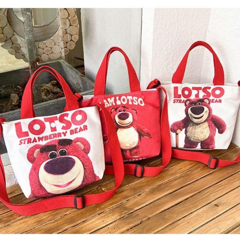 Túi Xách Nữ Hình Gấu Túi Đeo Chéo Lotso Bear