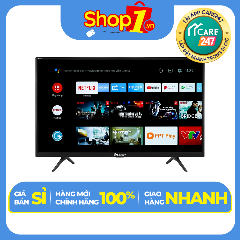 Smart Tivi Casper 32 inch 32HX5200 - Hàng chính hãng - Chỉ giao HCM