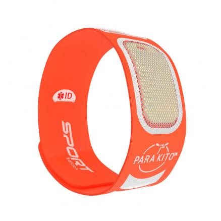 Sản phẩm Chống muỗi PARA’KITO™ kèm vòng đeo tay thể thao cá tính Màu Cam / Sport Band Orange