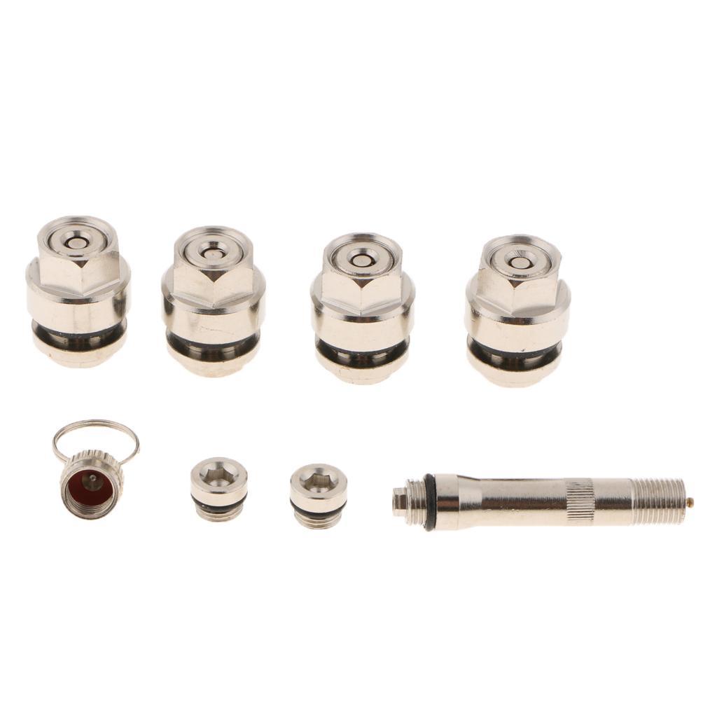 7Pcs/set Flush Mount Valve Stems Wheel Valves | Metal / Invisible Valves