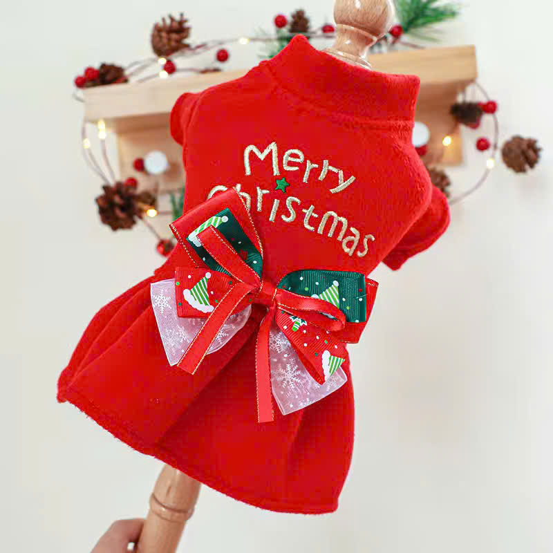 ĐẦM NOEL SANG TRỌNG 10 TỪ 0.2-8KG DÀNH CHO THÚ CƯNG CHÓ MÈO