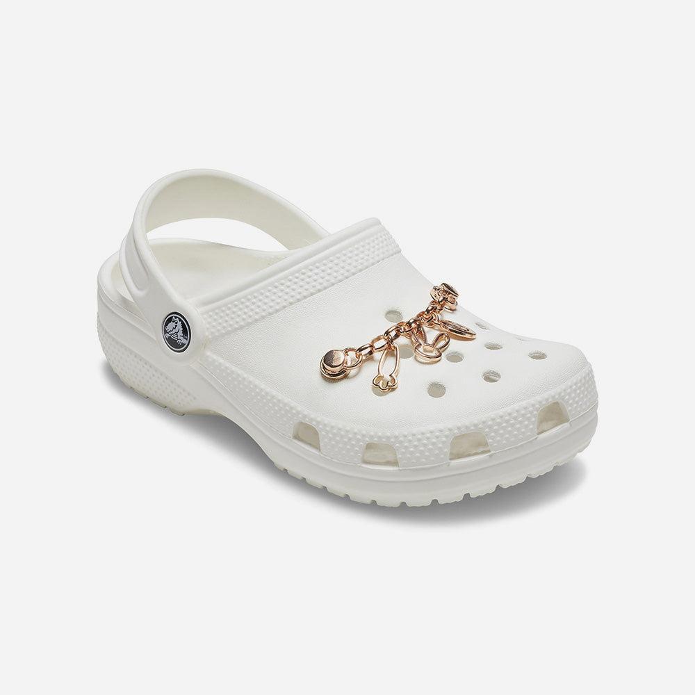 Huy hiệu jibbitz unisex Crocs Bunny Gold Chain - 10011869