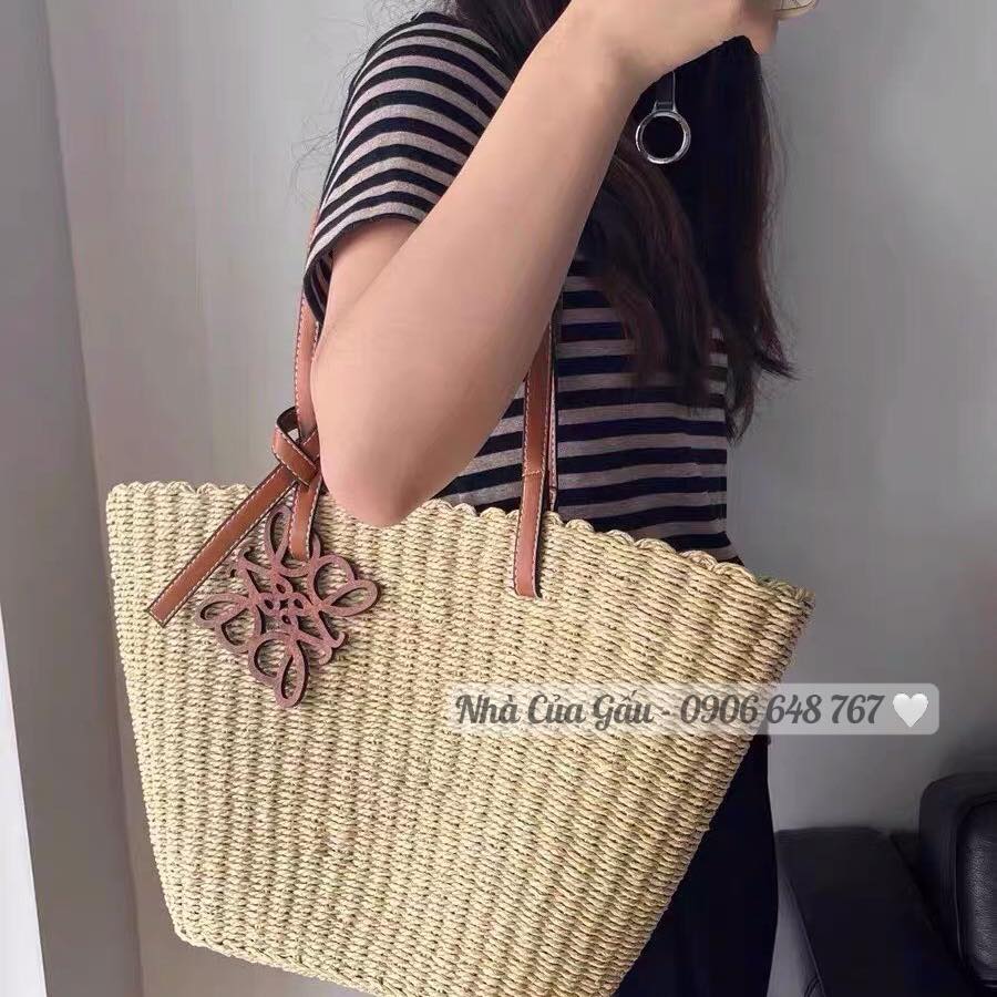 Túi cói đeo vai size to hàng hiếm đẹp cực luôn