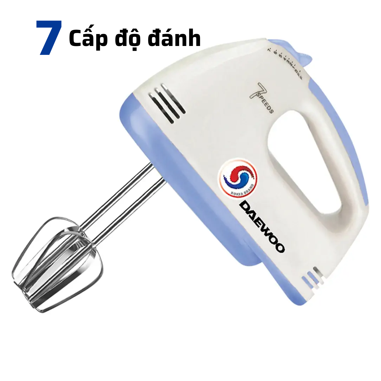 Máy đánh trứng Daewoo DWHM-318 Hàng chính hãng