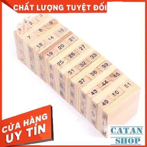 Rút gỗ to Đồ chơi rút gỗ số loại to đại Wiss Toy kiểu mới 54 thanh