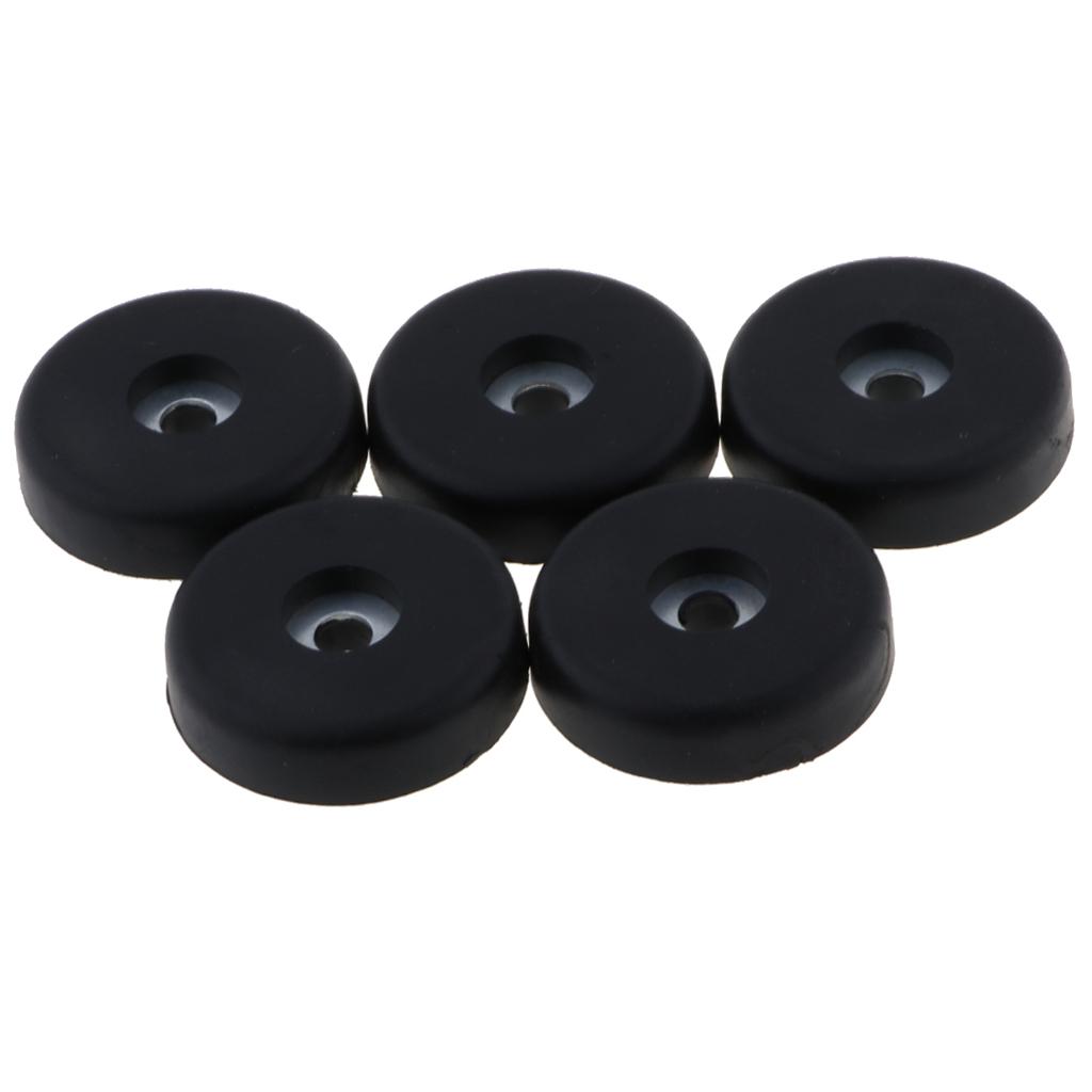 5 Miếng 40x10mm Tủ Khuếch đại Loa Cách Ly Chân đế Cao Su
