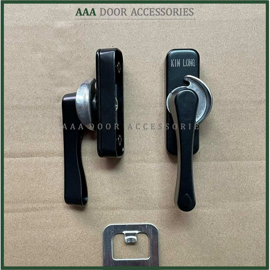 Khóa sò tay gạt KinLong cửa sổ lùa XingFa - Chốt khoá sò cửa lùa nhôm - Khoá sò KinLong