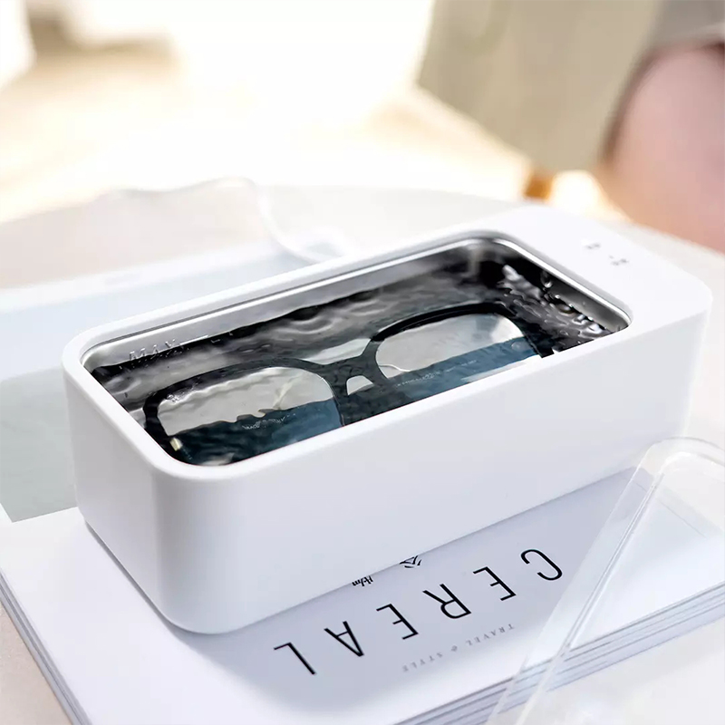 Máy làm sạch siêu âm xiaomi Lofans, làm sạch kính và đồ trang sức