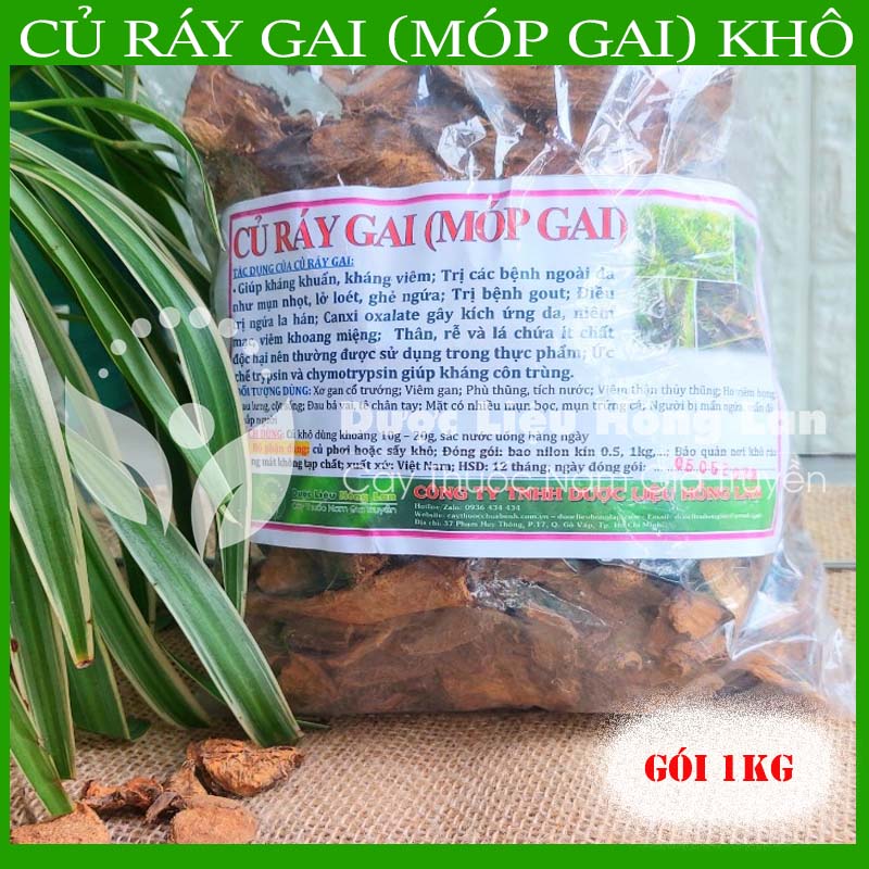 1kg Củ Ráy Gai khô sạch