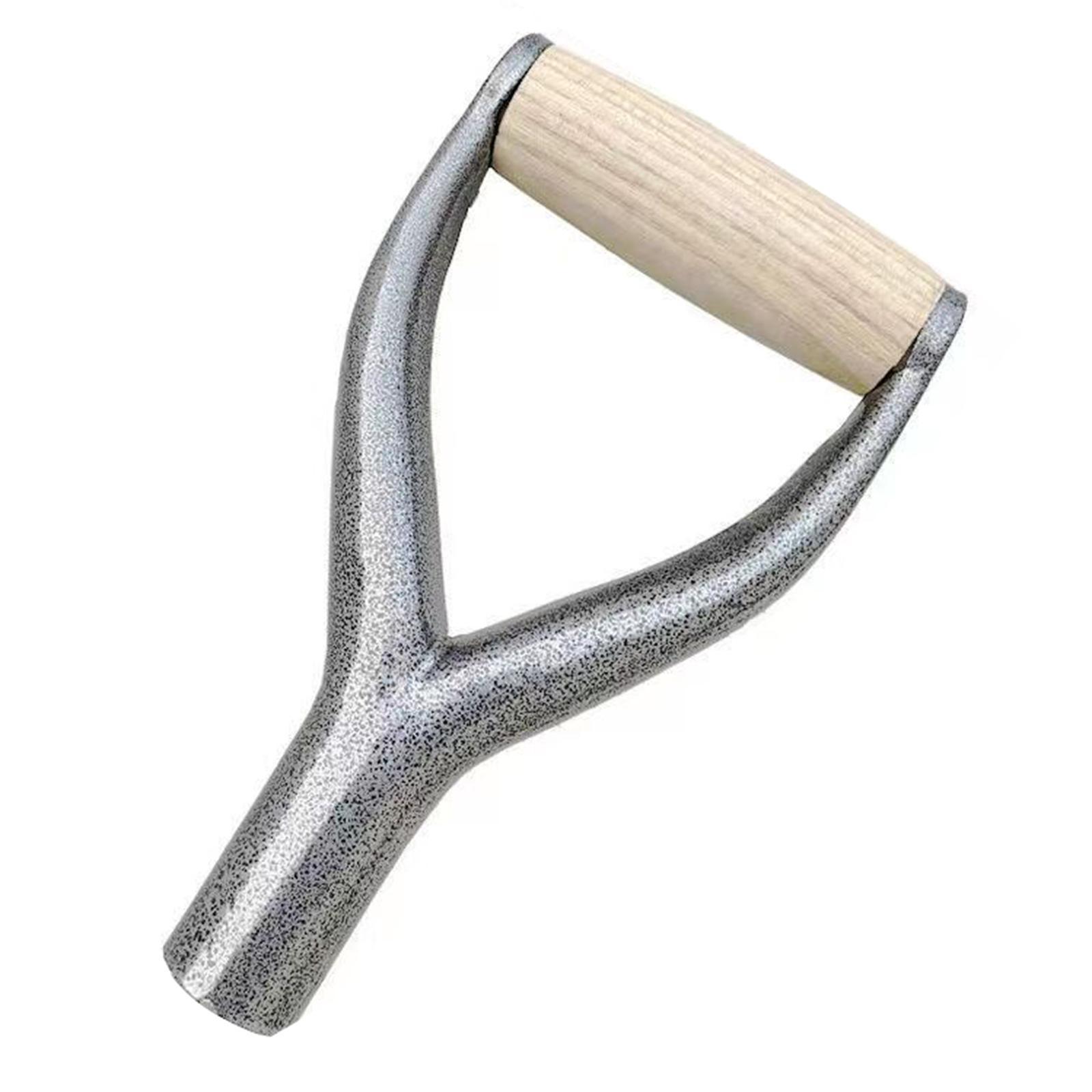 Shovel Handle Grip Replacement Iron Handle D Handle Snow Shovel Handle Spade