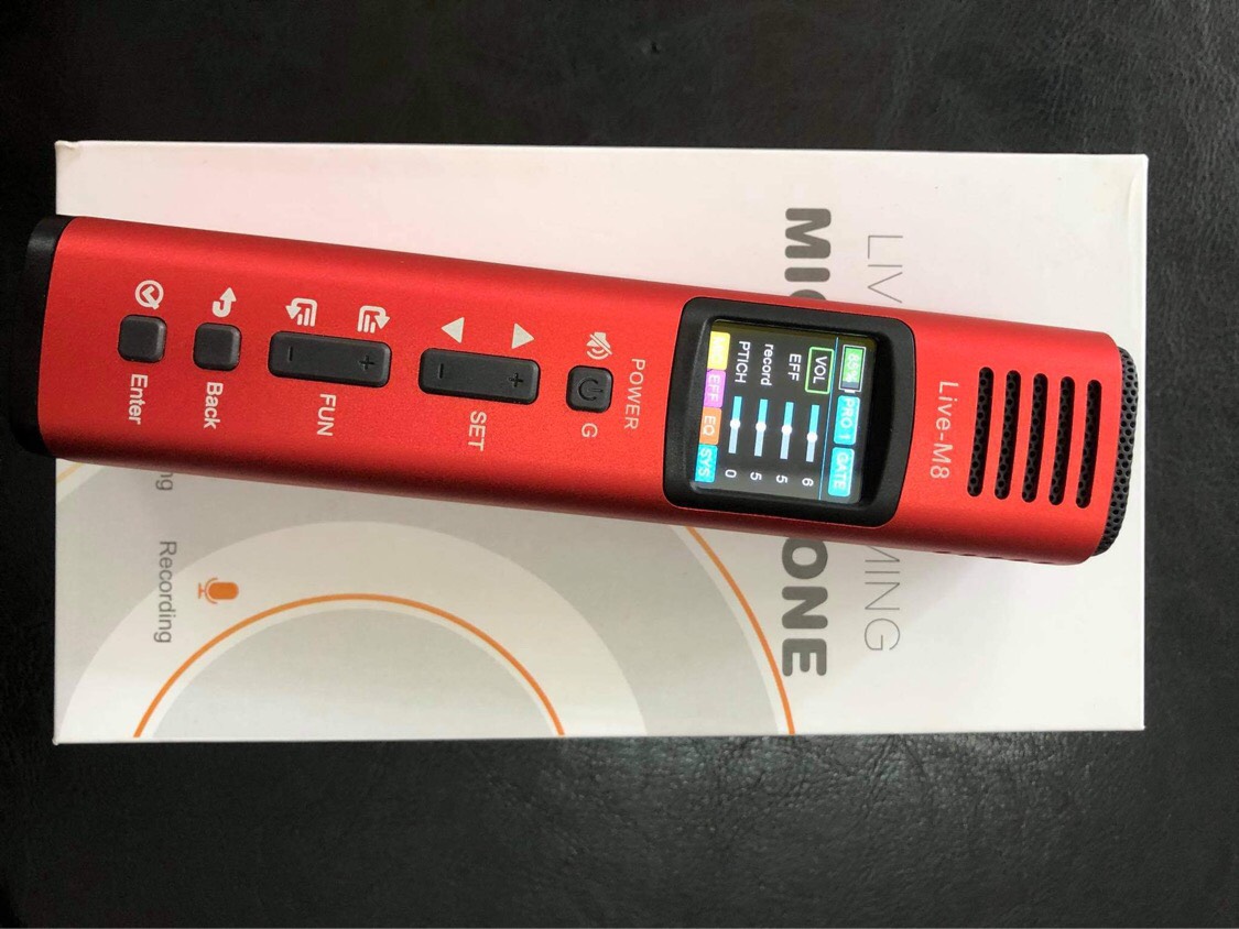Micro Livestream MISOUND Live -M8. Hát karaoke trên ÔTô - Hàng chính hãng