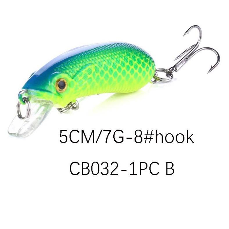 MỒI LURE 3D Dài 5cm nặng 7gr
