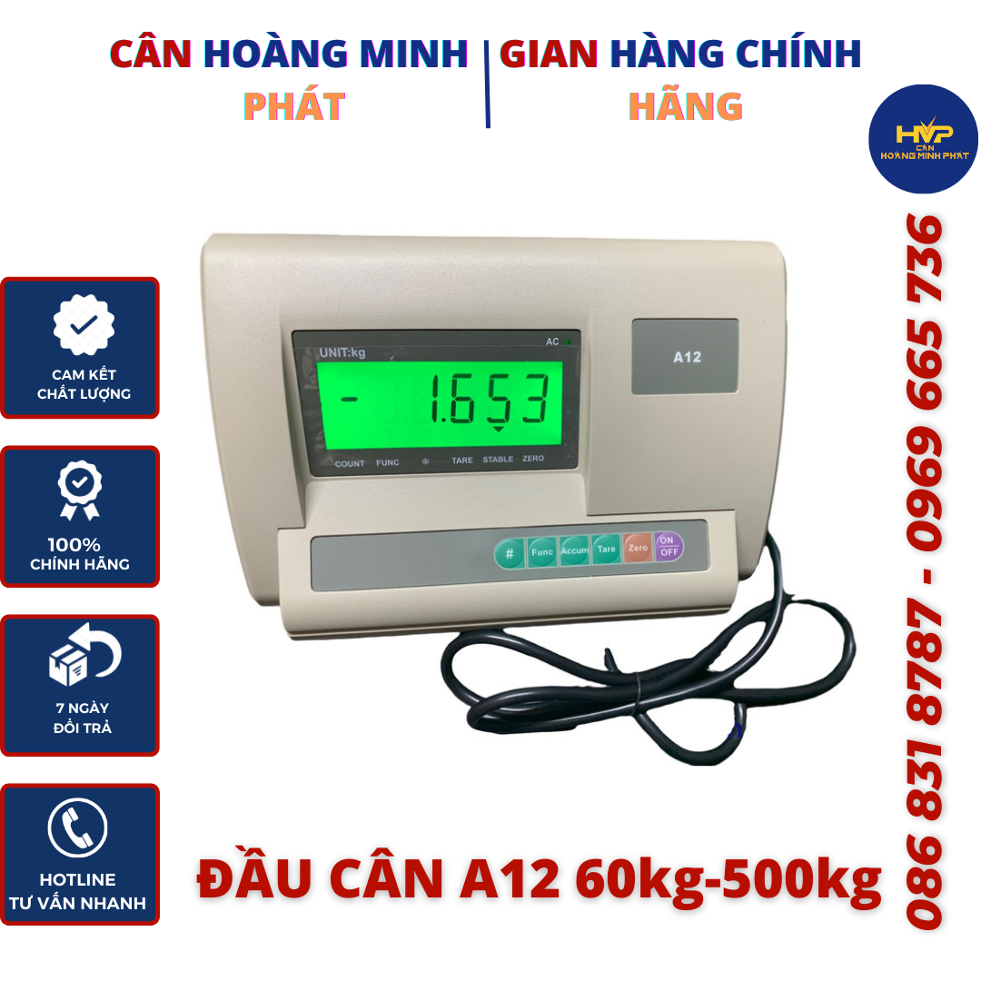 ĐẦU CÂN A12 [ CÂN HOÀNG MINH PHÁT ]