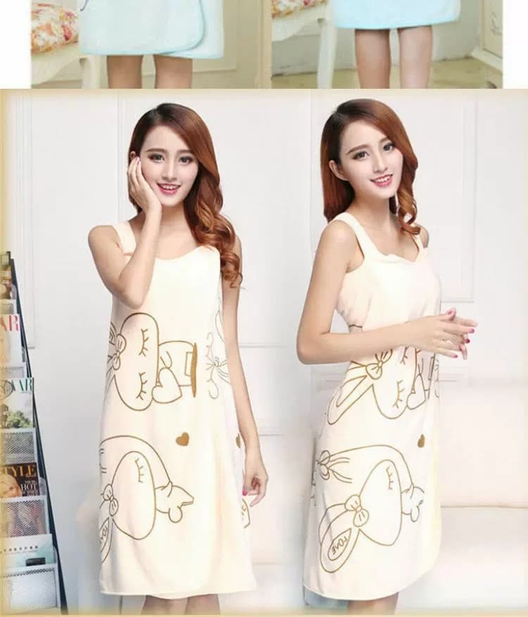Khăn tắm kiêm áo choàng tắm