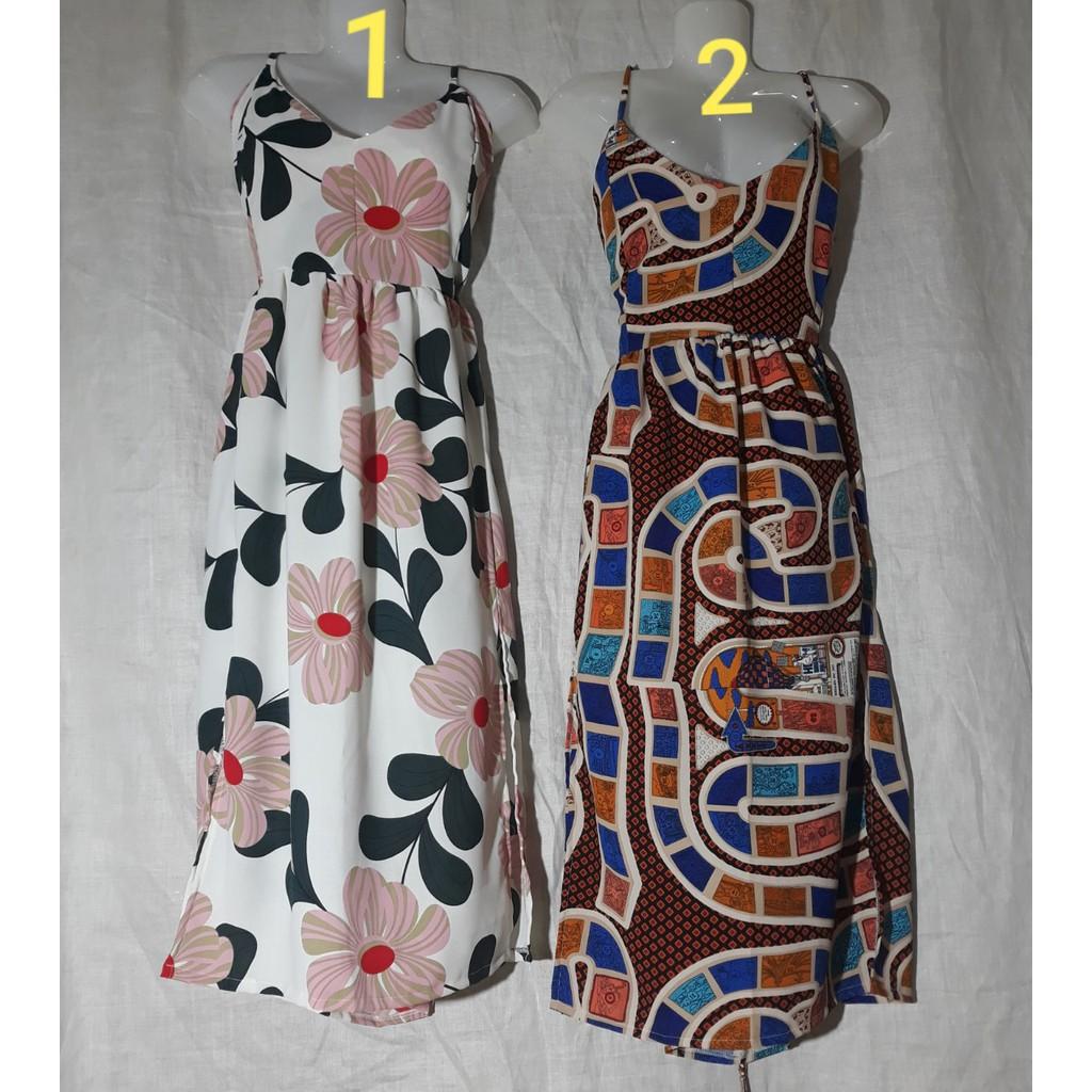 Đầm đan dây lưng