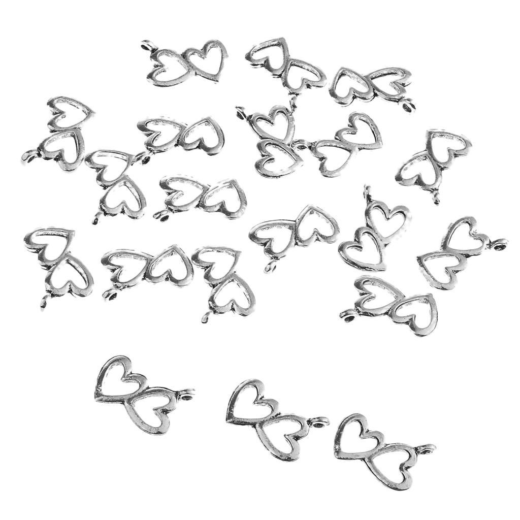 20 Pieces Charms Pendant Findings Beads Jewelry Making Crafts