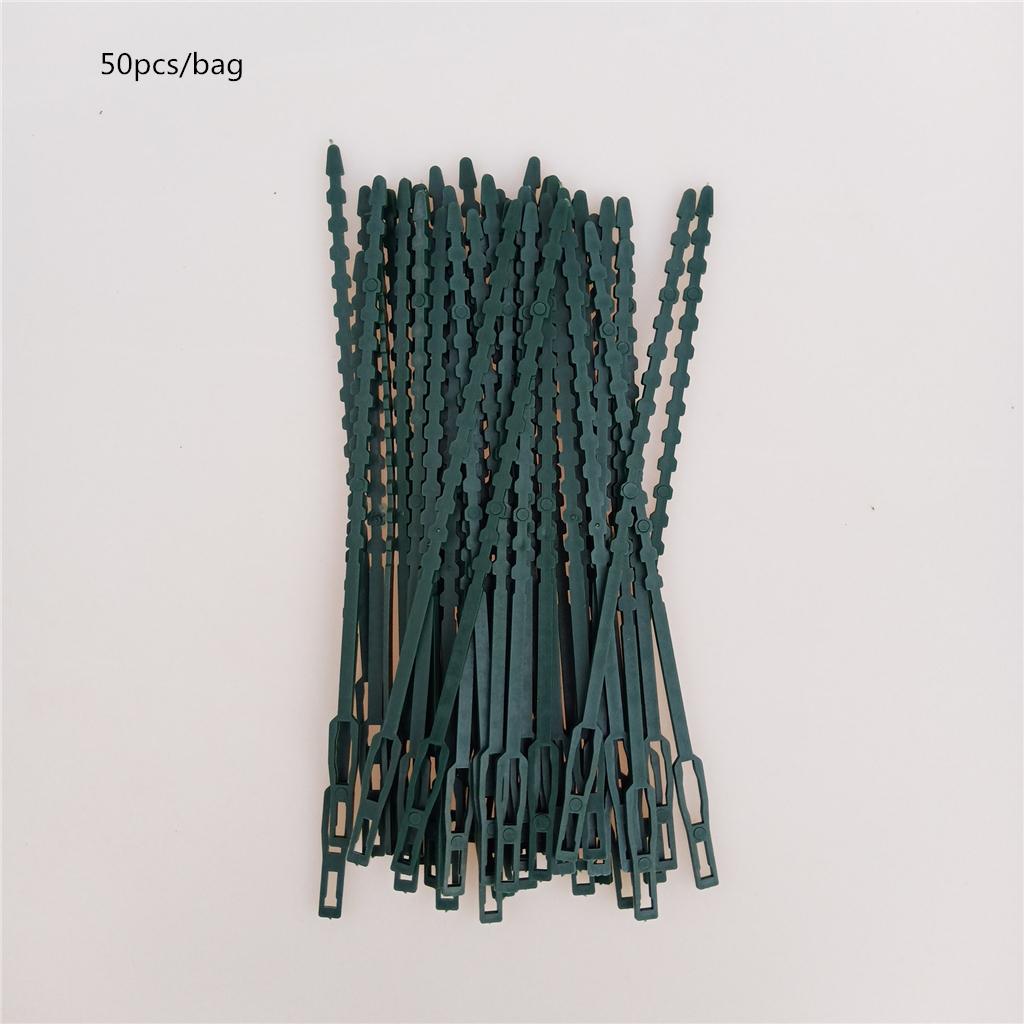 50x 6.7" Adjustable Garden Plant  Ties