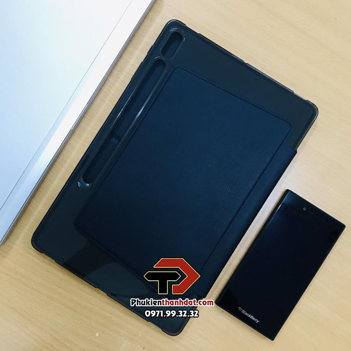 Bao da dành cho SamSung Galaxy Tab S7 lưng silicone mềm
