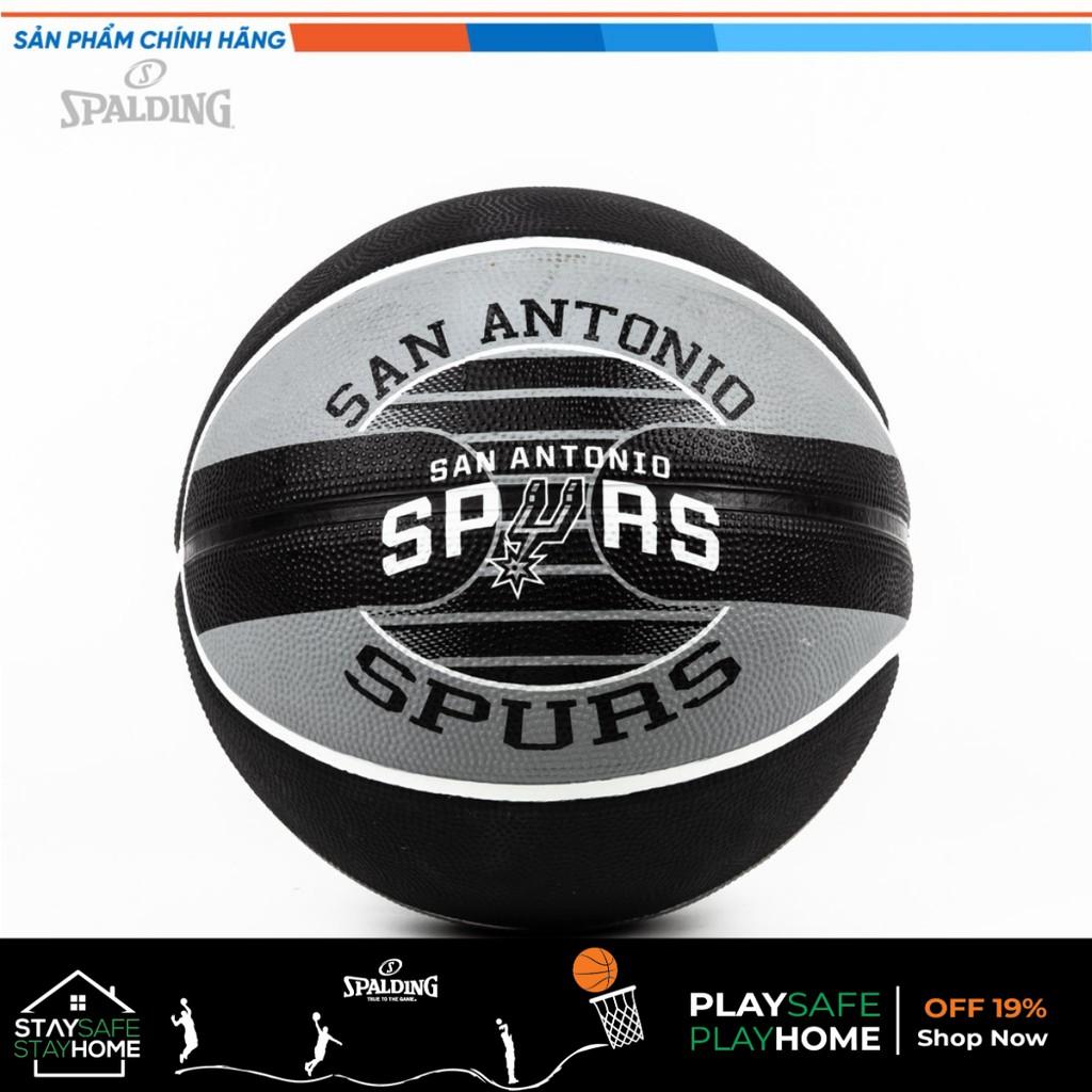 Quả Bóng rổ Spalding NBA TEAM SAN ANTONIO SPURS | Size 7 | mã 83-512Z (OUTDOOR)