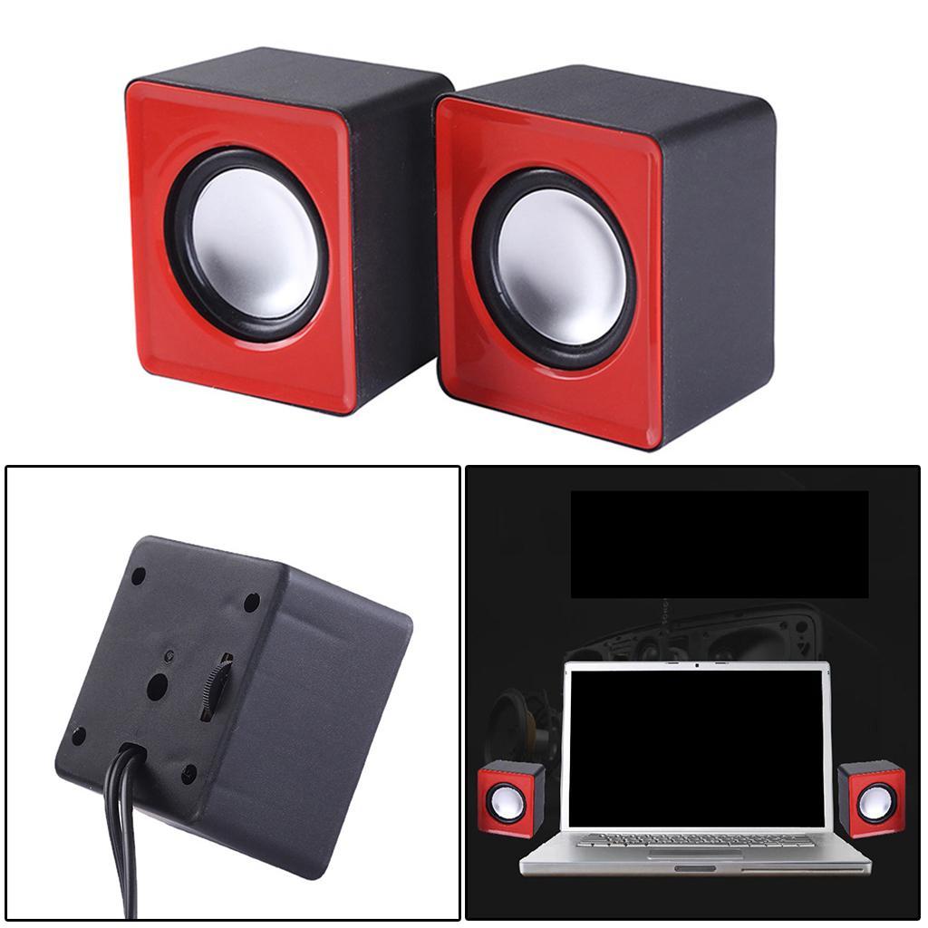 Mini Computer Speakers Subwoofer Audio Supplies Gift for Home Use Desktop