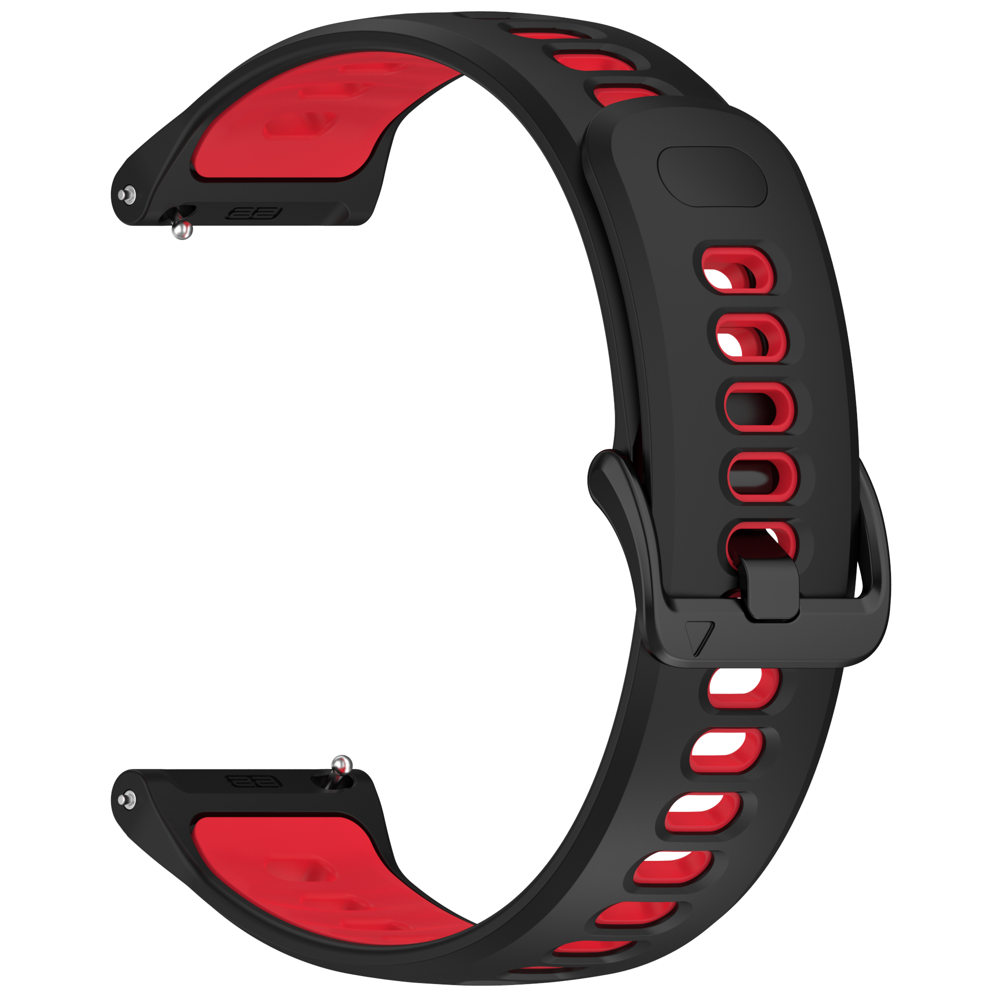 Dây Silicone Hai Màu cho Coros Pace 3 / Coros Pace Pro / Coros Apex 4 (42mm) / Coros Pace 4 Size 22mm - Hàng Chính Hãng