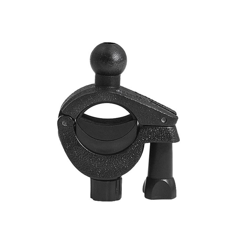 Xe Đạp Xe Đạp Tay Cầm Kẹp Núi 17Mm Đầu Bóng Adapter GPS Điện Thoại Xe Đạp Đi Xe Máy Đầu Ghi Giá Đỡ Chân Đế