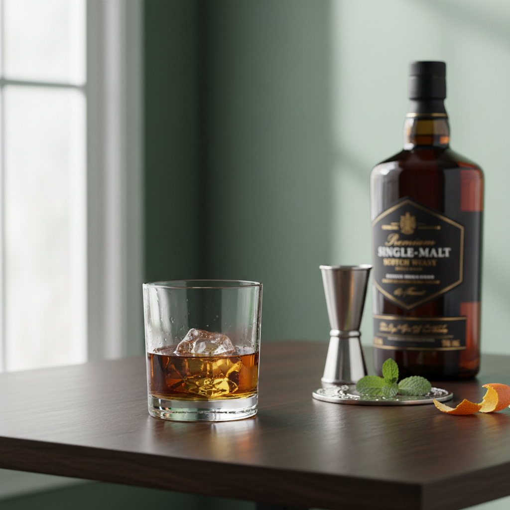 Ly Thủy Tinh Whisky - Old Fashioned | 400ml | [LYNOIR_LY029