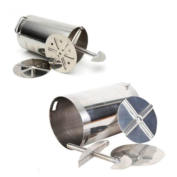 Bộ 2 khuôn làm giò chả Inox Dragon - Yumeshop94