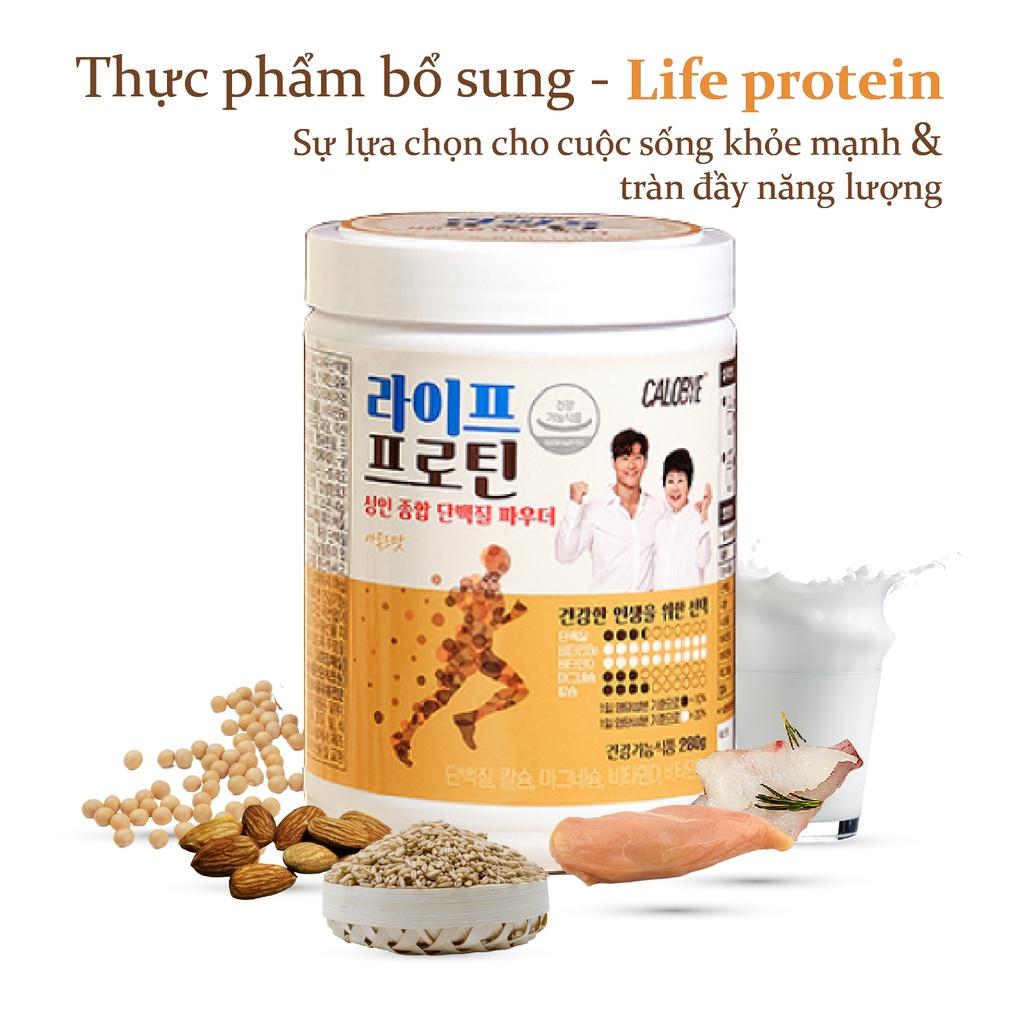 Bột Protein Cao Cấp Hàn Quốc, Cân Bằng Protein Động - Thực Vật, Hỗ Trợ Giảm Cân, Tăng Cơ Calobye Life Protein