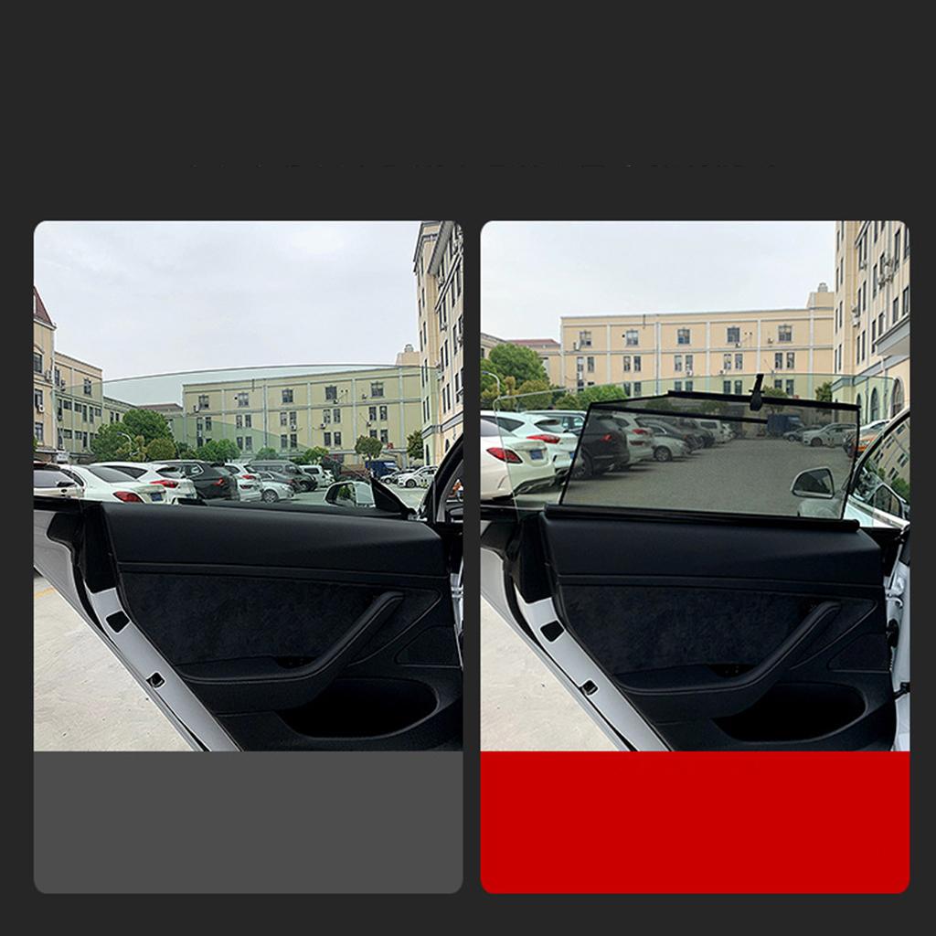 2Pcs Car Privacy Side Window Sunshade Cover for Tesla Model S