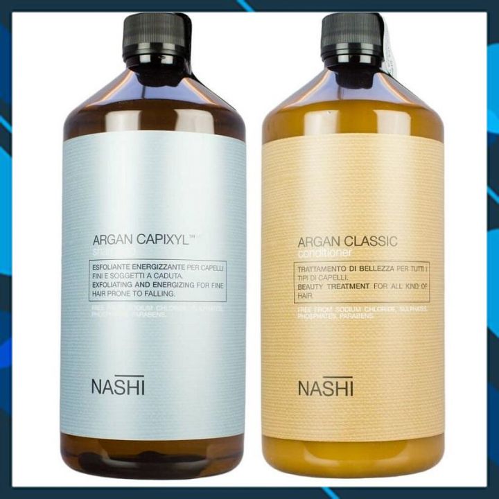 CẶP GỘI XẢ NGĂN RỤNG VÀ KÍCH THÍCH MỌC TÓC NASHI CAPIXYL ESSENTIAL ENERGY 1.000ML NEW 2022