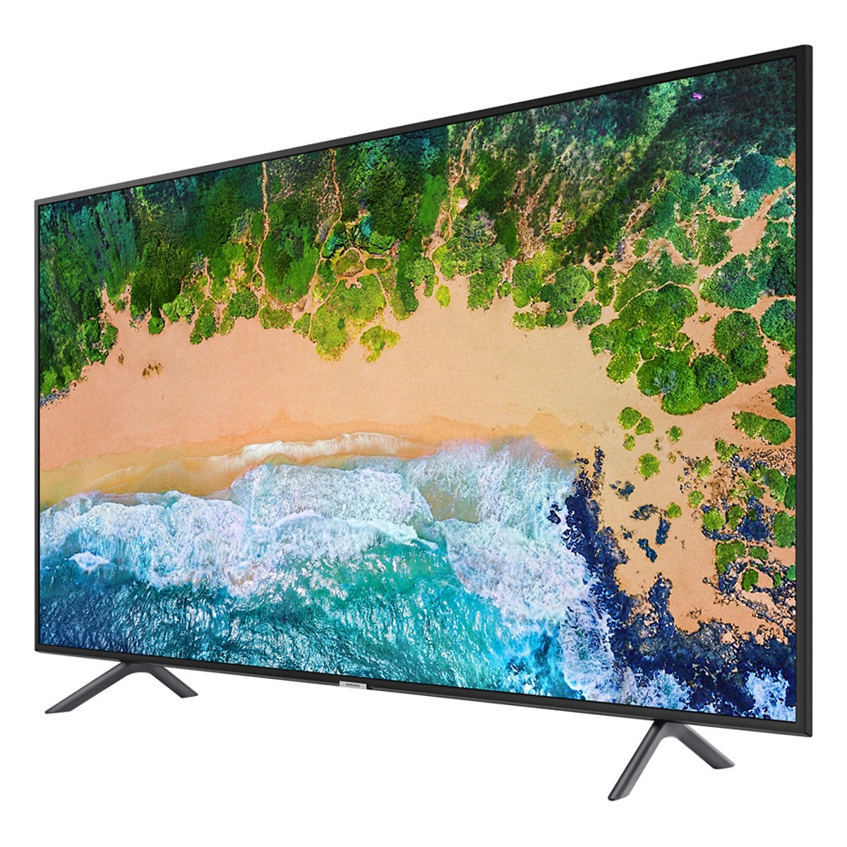 Smart Tivi Samsung 75 inch UHD 4K UA75NU7100KXXV - Hàng chính hãng + Tặng Khung Treo Cố Định